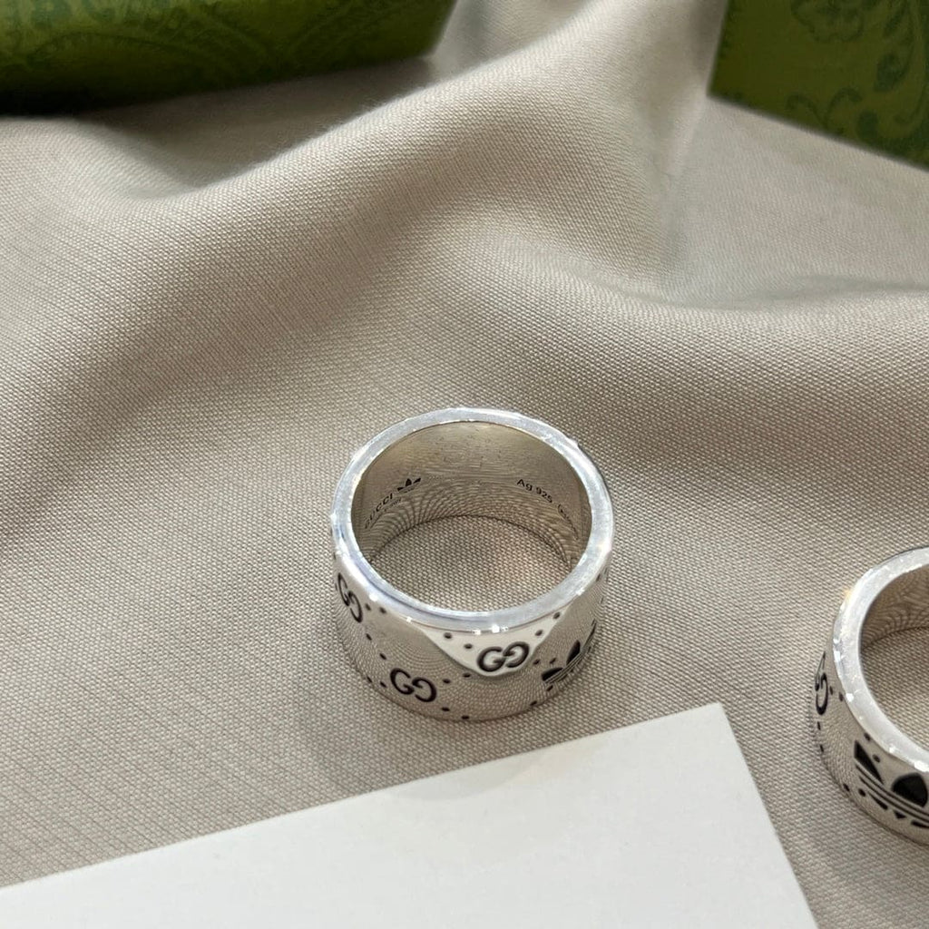Double Gucci x Adidas Ring
