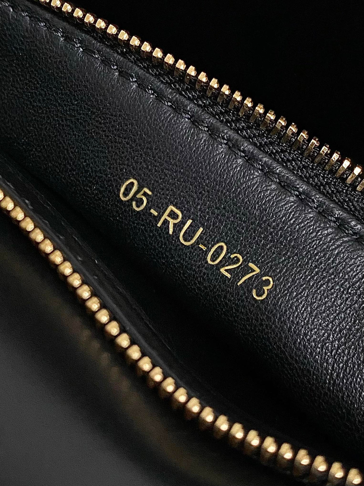 DIOR MISS LADY 24 LARGE BAG IN BLACK LAMBSKIN