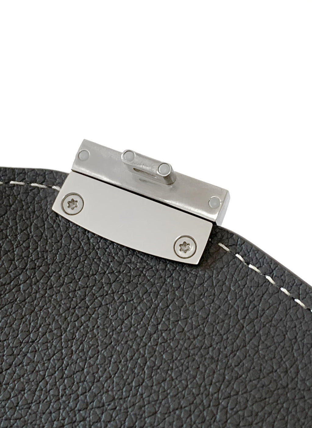 CHYPRE WALLET-POUCH 21 IN GRAY GOYARDINE CANVAS AND CALFSKIN